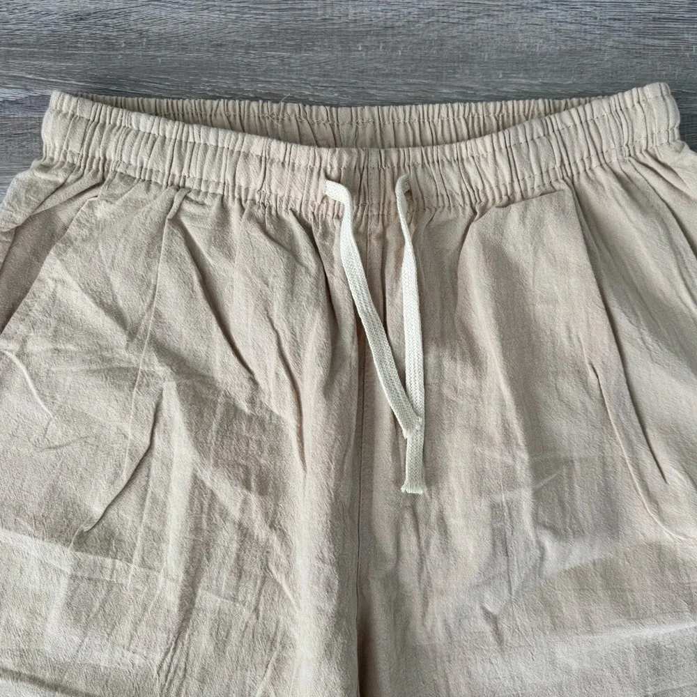 OLD MONEY Cancun Cotton Pantalon Linen/Cotton Pants Size Medium